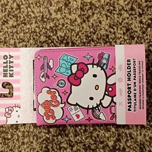 Sanrio Hello Kitty Pink Passport Holder NWT